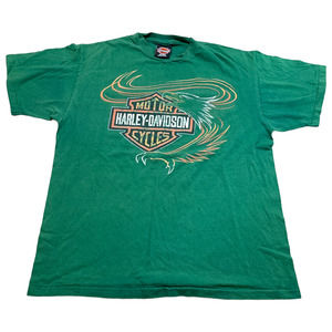 Vintage Harley Davidson Single Stitch Graphic Tee Shirt Large